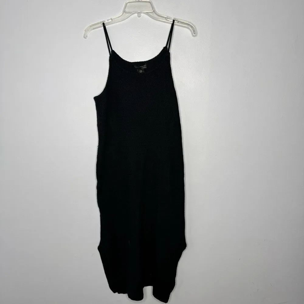 House of Harlow 1960 Dark Gray Knit Sweater dress